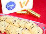 Cookies aux Gavottes, chocolat et noisette