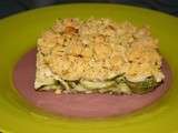 Crumble de courgettes