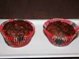 Muffins chocolat poires