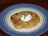 Pancakes aux petits pois