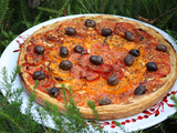 Tarte aux tomates et aux amandes de Yotam Ottolenghi