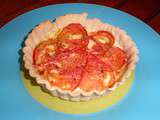 Tartelettes au Saint-Nectaire et à la tomate