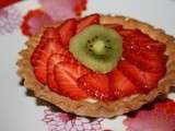 Tartelettes fraises-kiwi