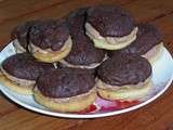 Whoopie pie aux trois chocolats