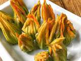 Fleurs de courgette farcies