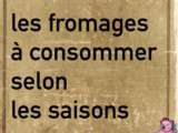 Fromages de saison