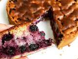 German Blackcurrant Cake