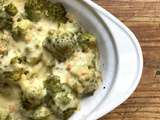 Gratin de chou romanesco aux pignons de pin