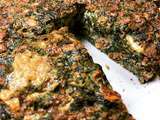 Kuku sabzi ou kookoo sabzi, la frittata iranienne (Perse) aux herbes fraîches