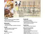 Menus du 18 au 24 novembre dans la cuisine de mémé Moniq