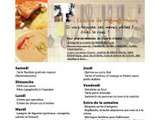 Menus du 21 au 27 octobre dans la cuisine de mémé Moniq