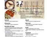 Menus du 30 décembre au 5 janvier dans la cuisine de mémé Moniq