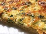 Quiche aux fanes d’oignons