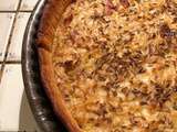 Quiche ou tarte aux oignons à la bière