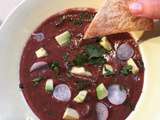 Soupe mexicaine aux haricots rouges