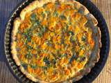 Tarte aux carottes persillées