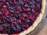 Tarte aux cranberries