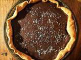 Tarte Bounty ou tarte choco-coco ou chocolat noix de coco