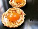 Tartelettes breakfast au bacon