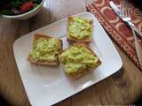 Barquettes de ciabatta, courgette et cheddar