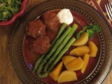 Boulettes aux merguez, sauce au vin rouge