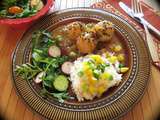 Boulettes de poulet à l’orange et au gingembre