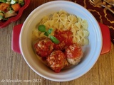 Boulettes de veau à l’italienne