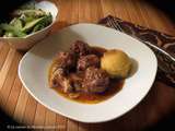 Boulettes de veau à la bourguignonne