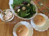 Burgers au poulet froid