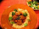 Couscous aux boulettes de couscous