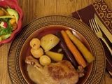 Cuisses de canard braisées aux légumes d’octobre