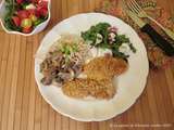 Escalopes de poulet en croûte de quinoa