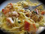 Fettuccine au homard