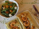 Feuilletés aux crevettes