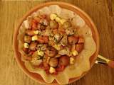 Filet de porc aux légumes sur plaque, à améliorer