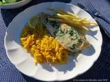 Filets de doré européen, sauce crémeuse aux herbes