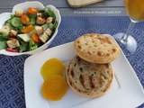 Galettes de poulet bbq aux herbes et plus