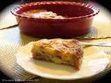 Gâteau aux pommes léger, nappage caramélisé