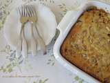 Gâteau léger aux pommes et aux pacanes