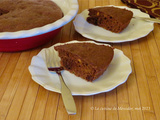 Gâteau moelleux à la patate douce, double chocolat