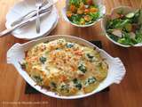 Gratin du pêcheur aux herbes fraîches