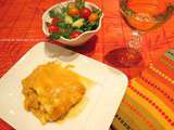 Lasagne au saumon, sauce Newburg