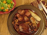 Médaillons de boeuf, sauce aux champignons et au porto