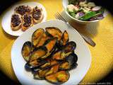 Moules au coulis de tomates cerises