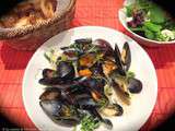 Moules crémeuses au four à la provençale