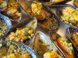 Moules farcies au beurre craquant