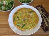 Omelette aux légumes asiatiques