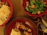 Pâté au poulet, croûte au cheddar, version 2