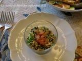 Pilaf de couscous au saumon fumé