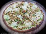 Pizza au poulet simplissime exquise